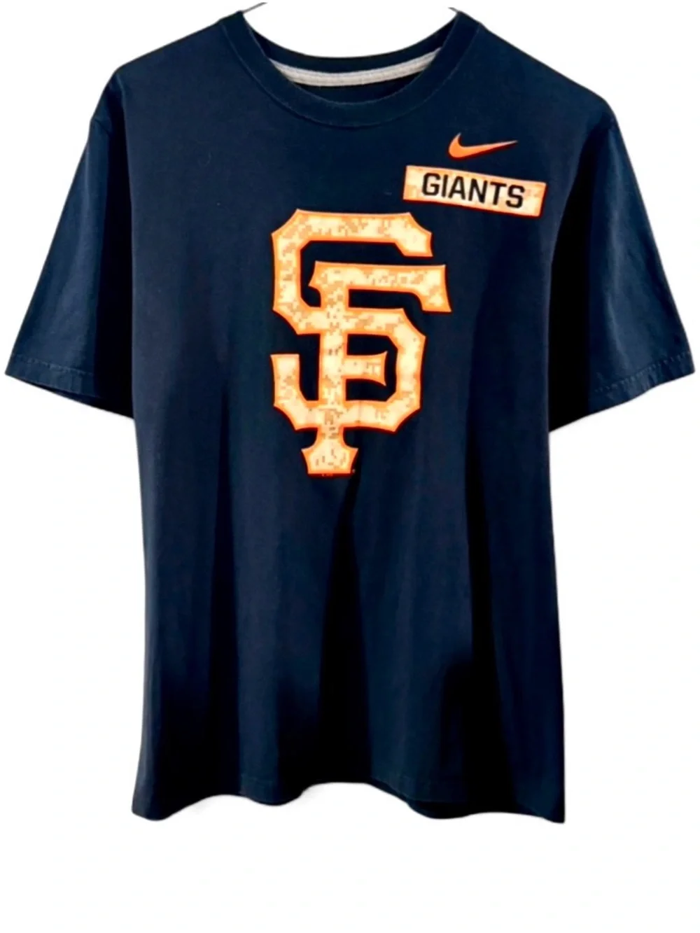 Nike MLB San Francisco Giants Military Camo Design T-Shirt Size Men’s Large